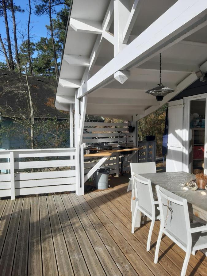 Villa Domaine Residentiel Naturiste De La Jenny Chalet 6 Pers Le Porge Exterior foto